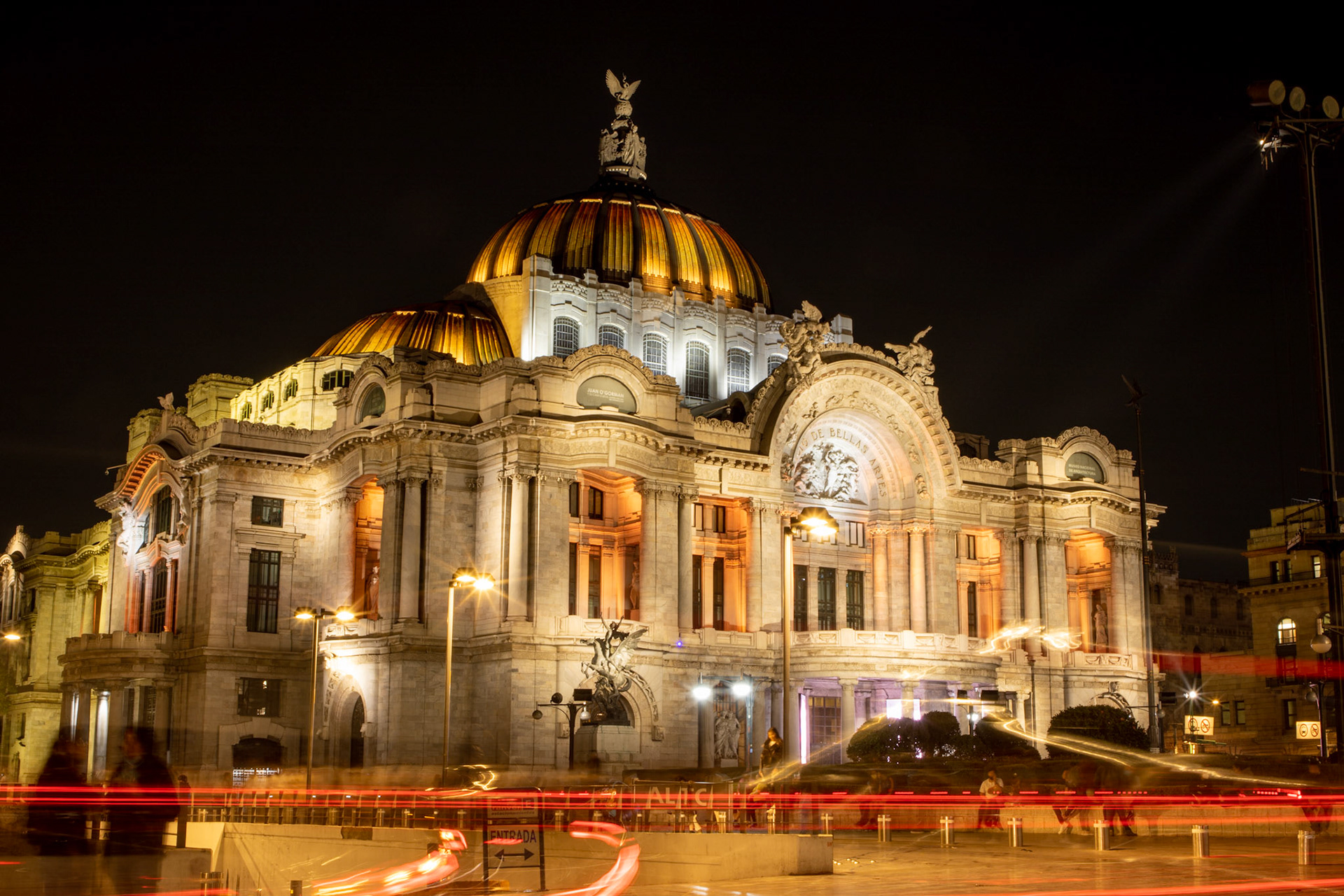 Bellas Artes at night. (Nov, 2021)