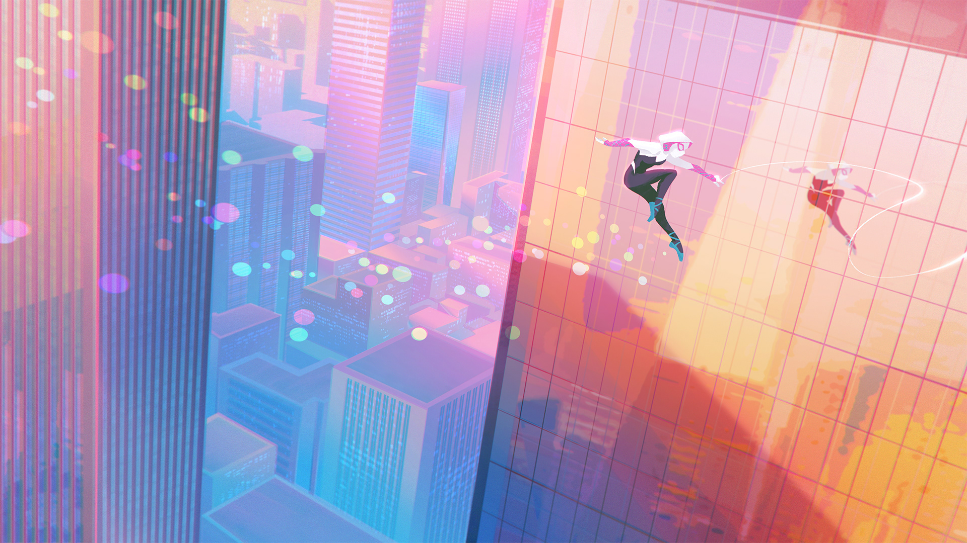Spider Gwen (2025). 3D Blender blockout and painted in Photoshop