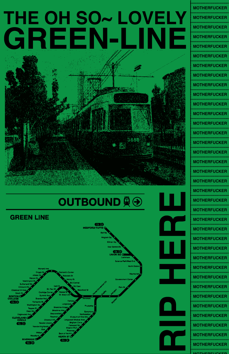 Green line Poster