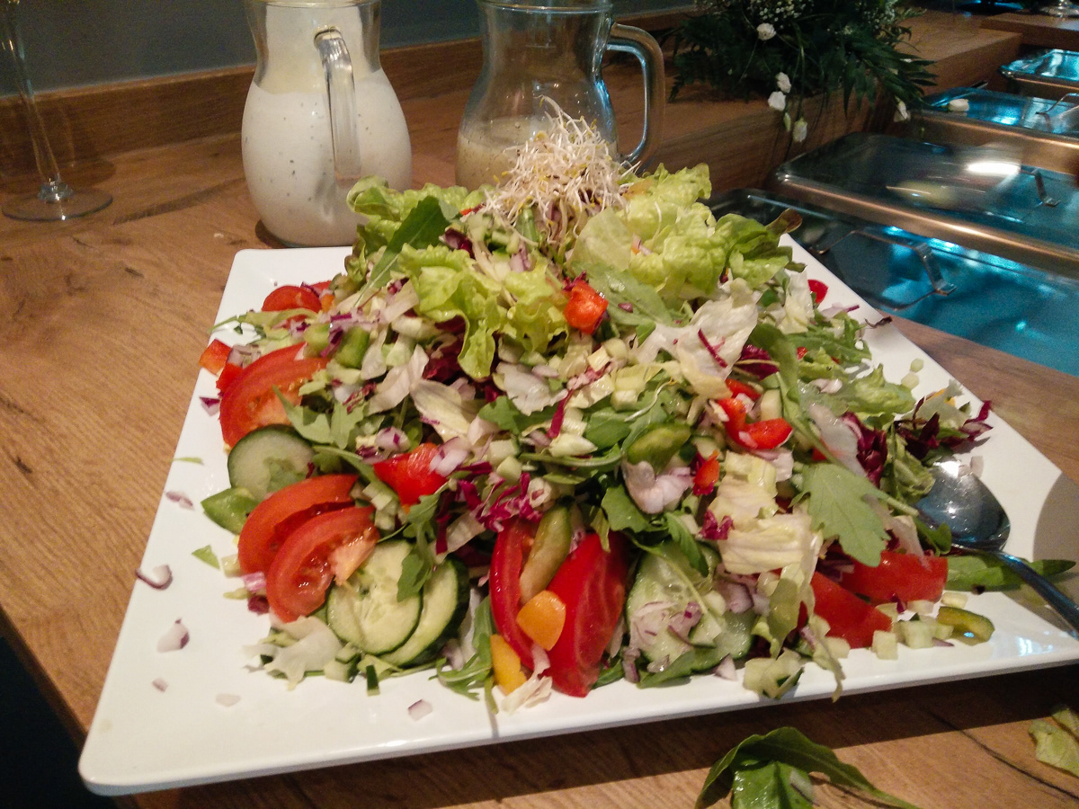 Erstmal was essen!
