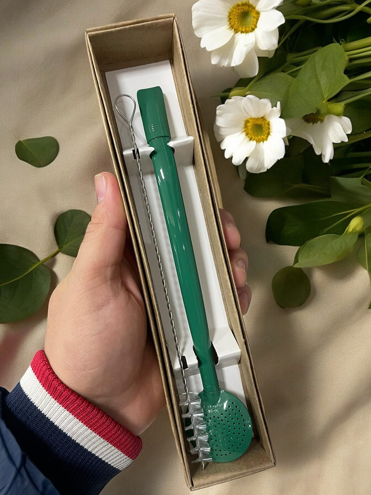 BOMBA DE INOX DESMONTÁVEL VERDE