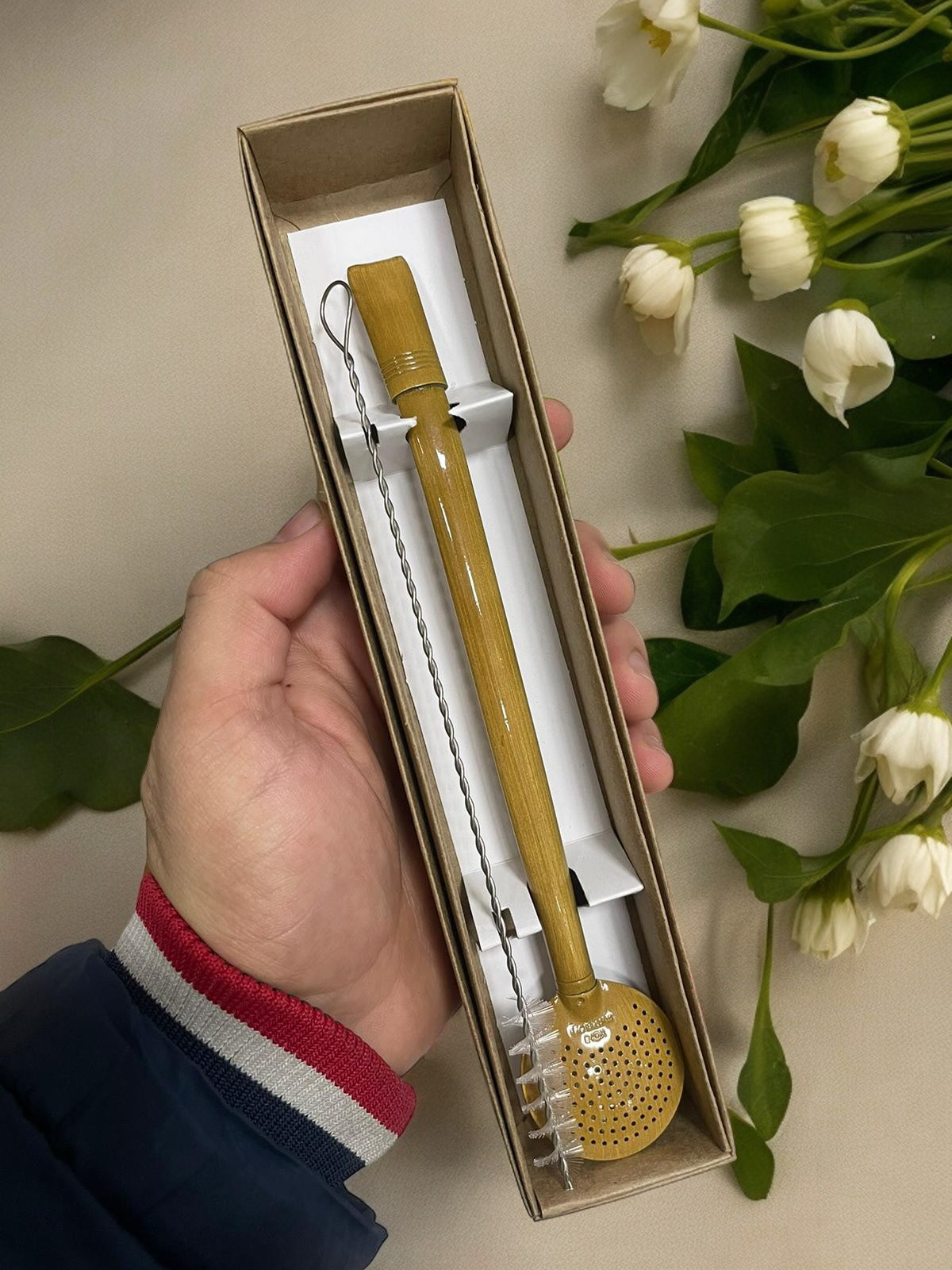 BOMBA DE INOX DESMONTÁVEL RÚSTICA AMADEIRADO