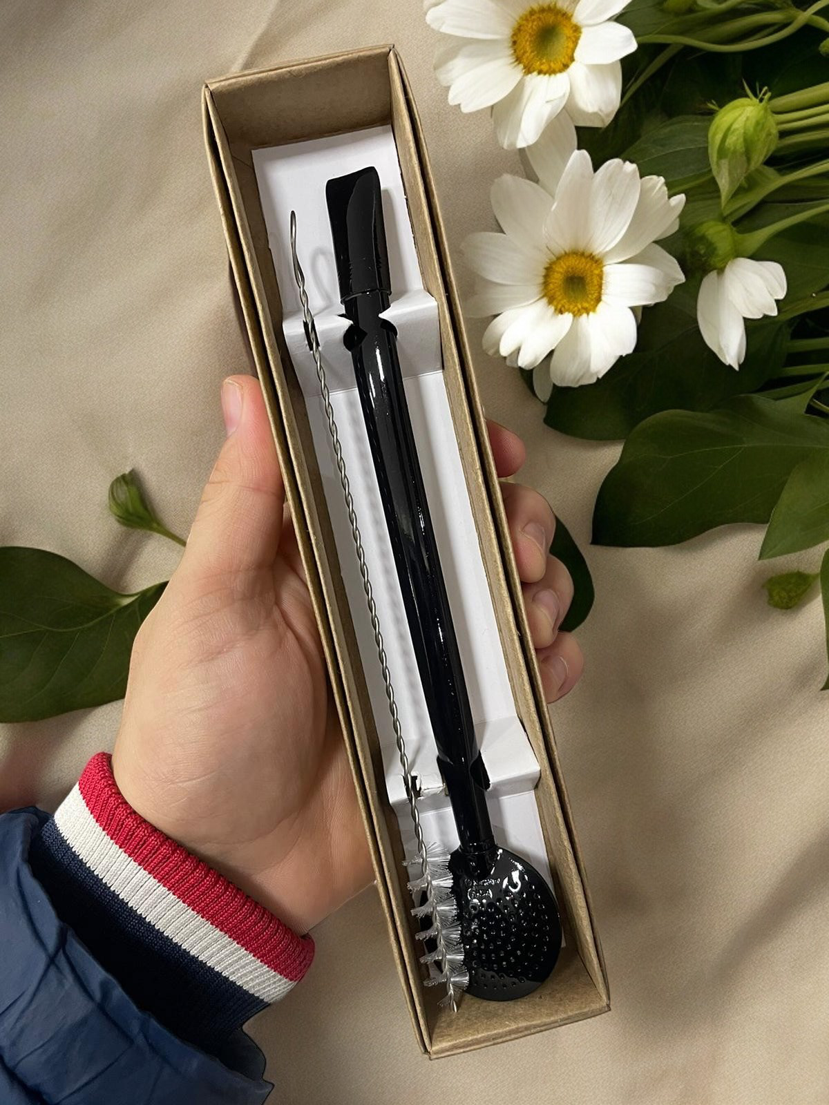 BOMBA DE INOX DESMONTÁVEL PRETA