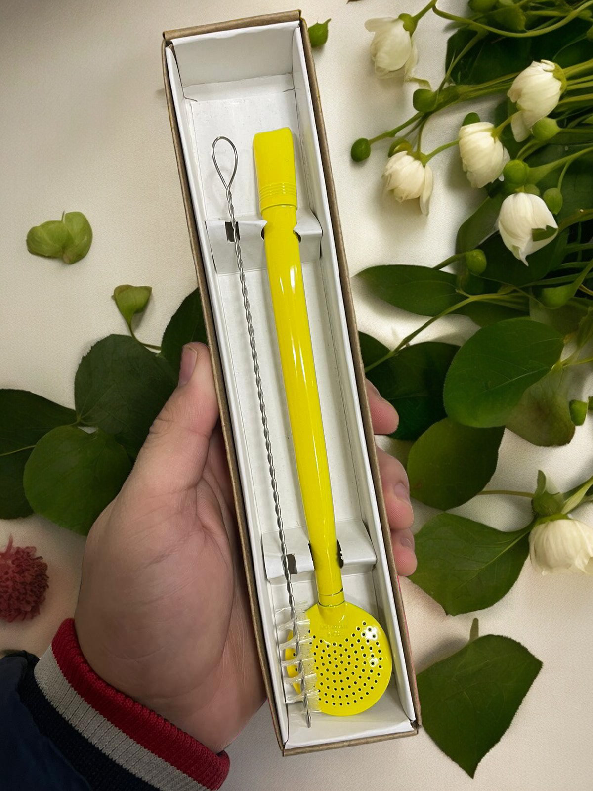 BOMBA DE INOX DESMONTÁVEL AMARELA