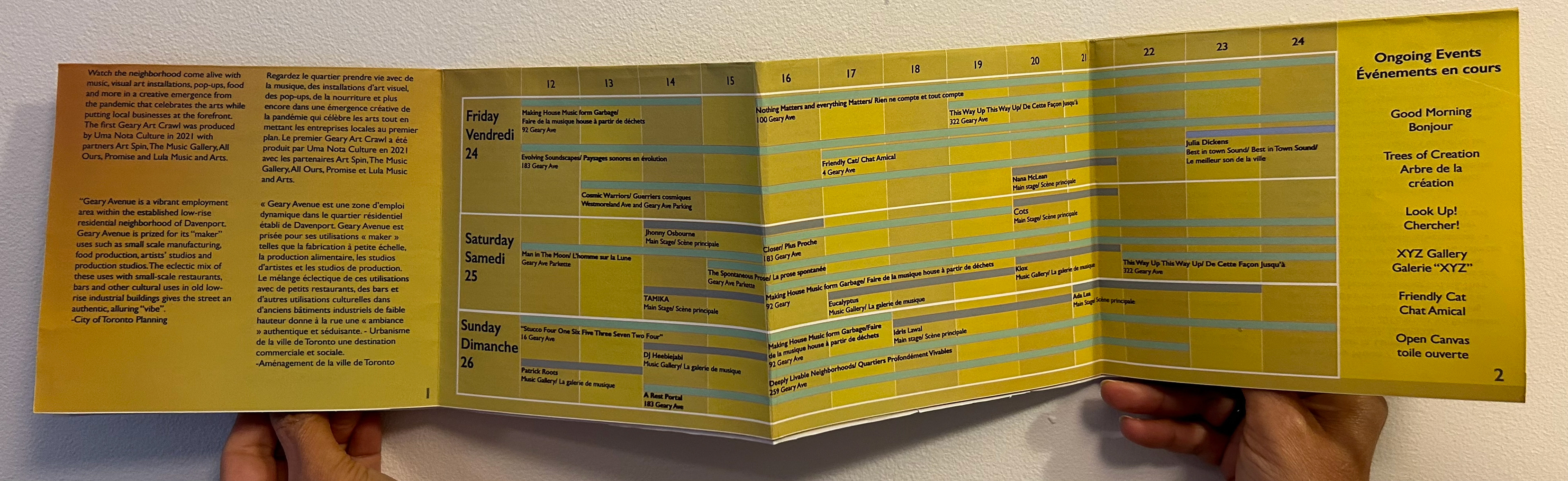 Schedule