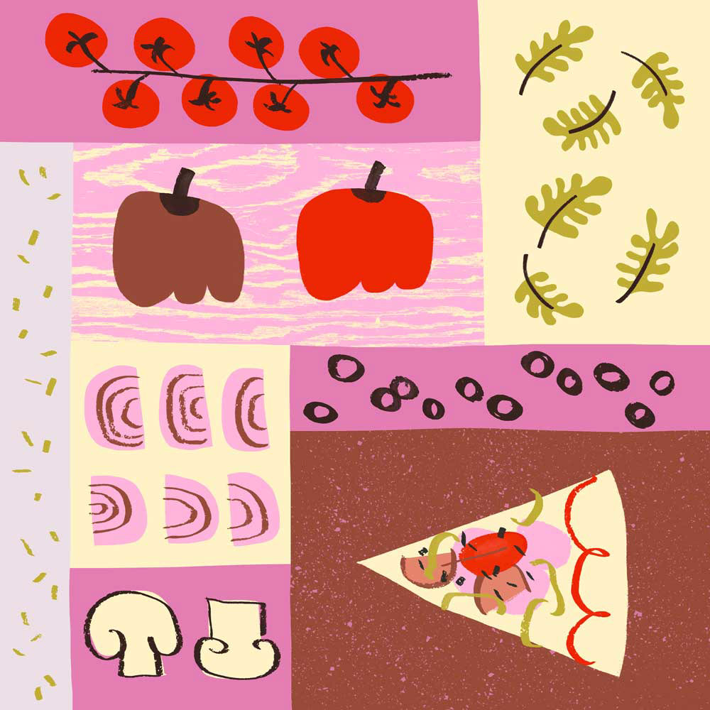 Pizza toppings