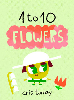 Counting book of flowers by Cris Tamay