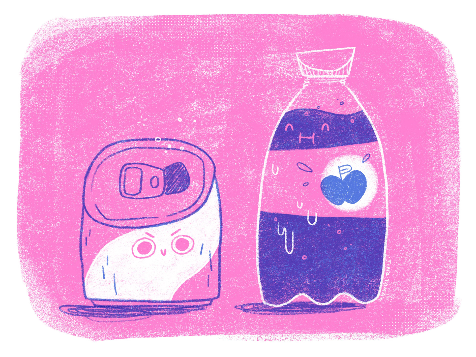Soda pink
