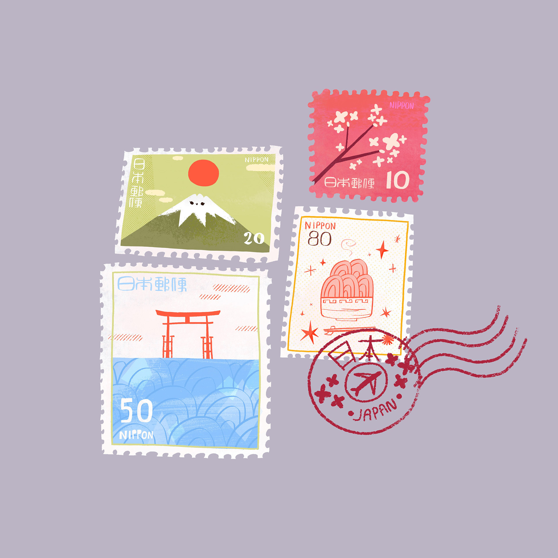 Japanese stamps