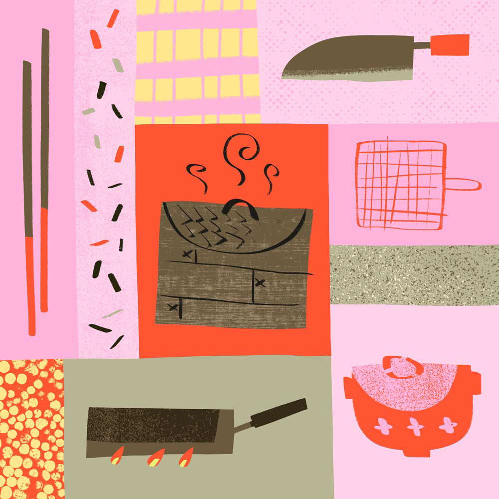 Asian kitchen tools