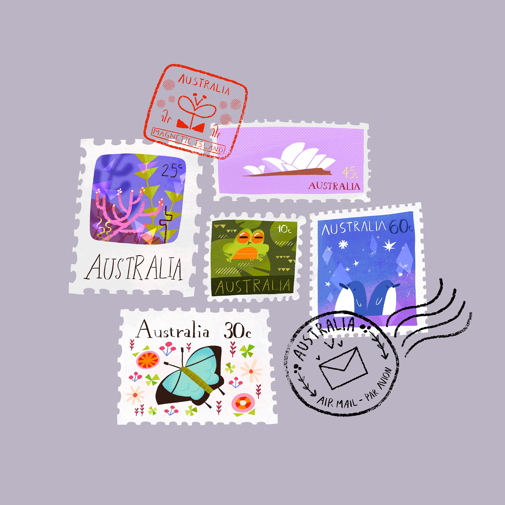 Australian stamps