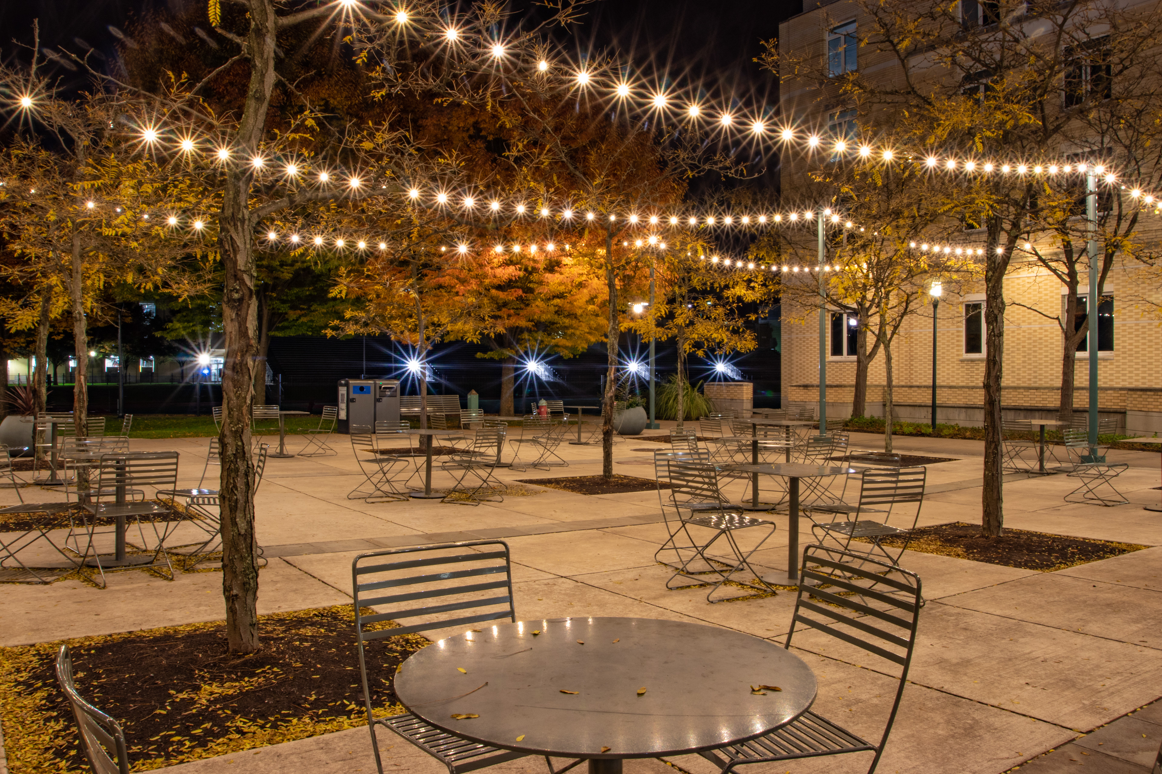 33- Nighttime Courtyward