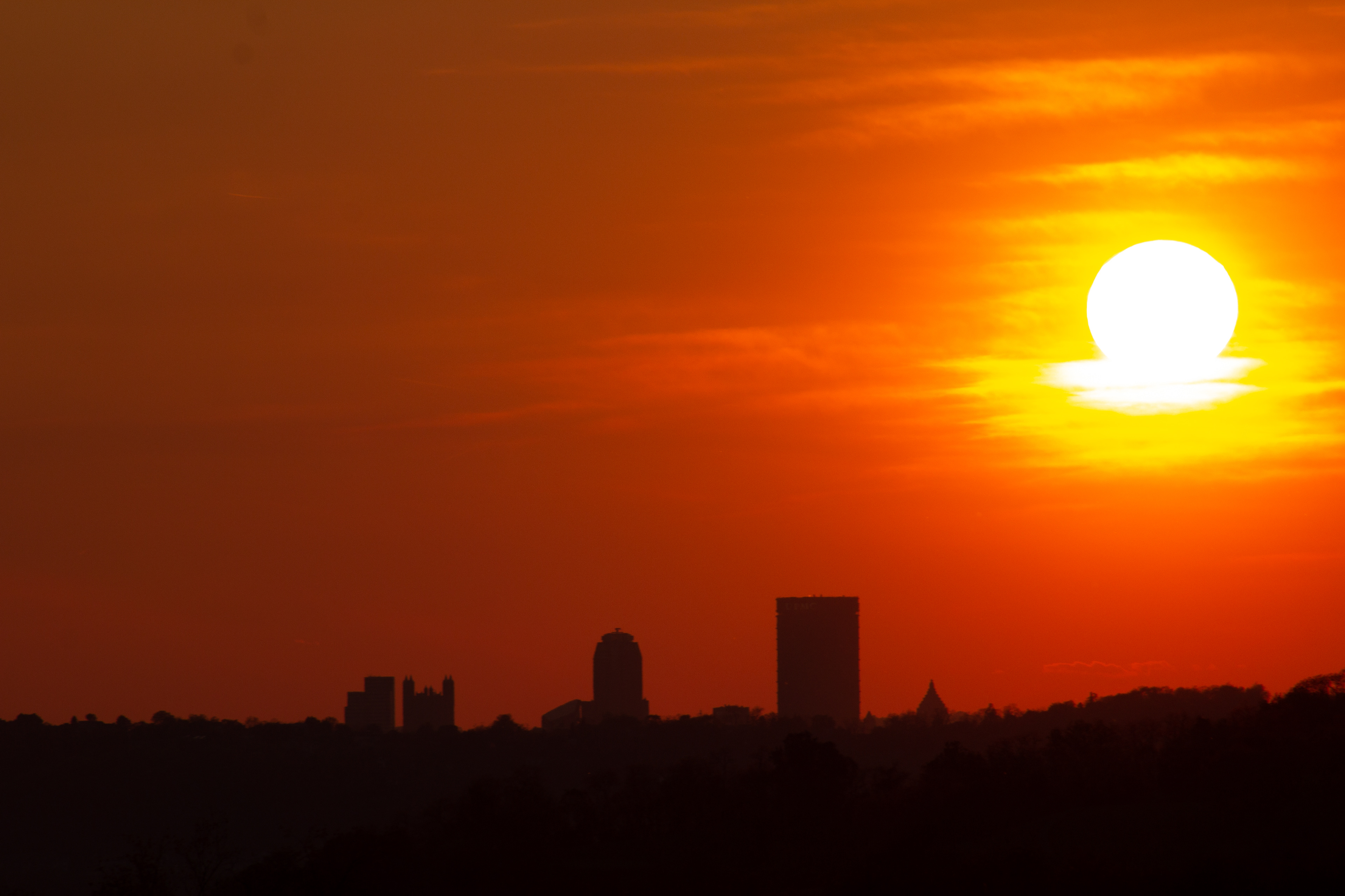 73- Sunset over the City
