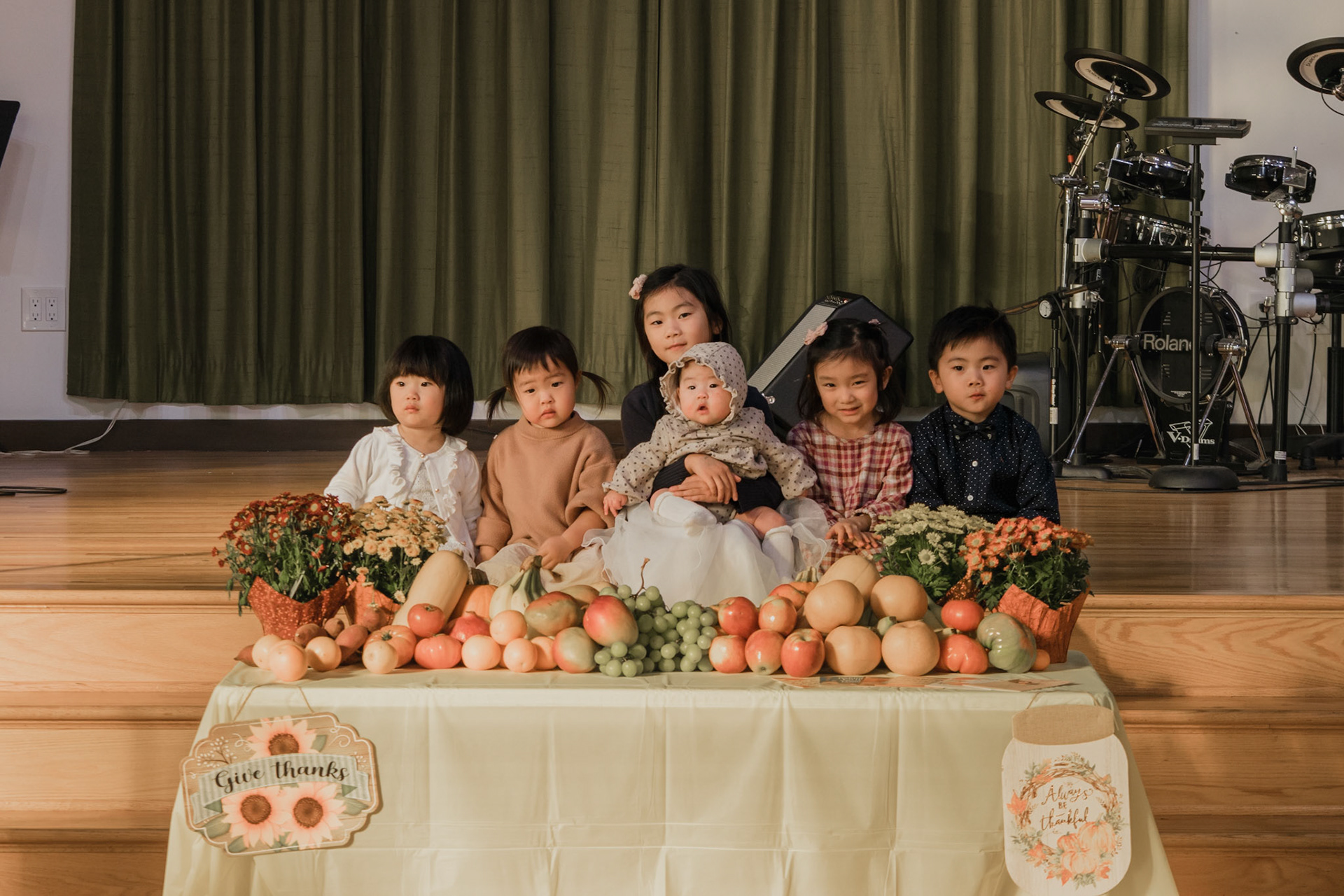 Thanksgiving Church Service - Children