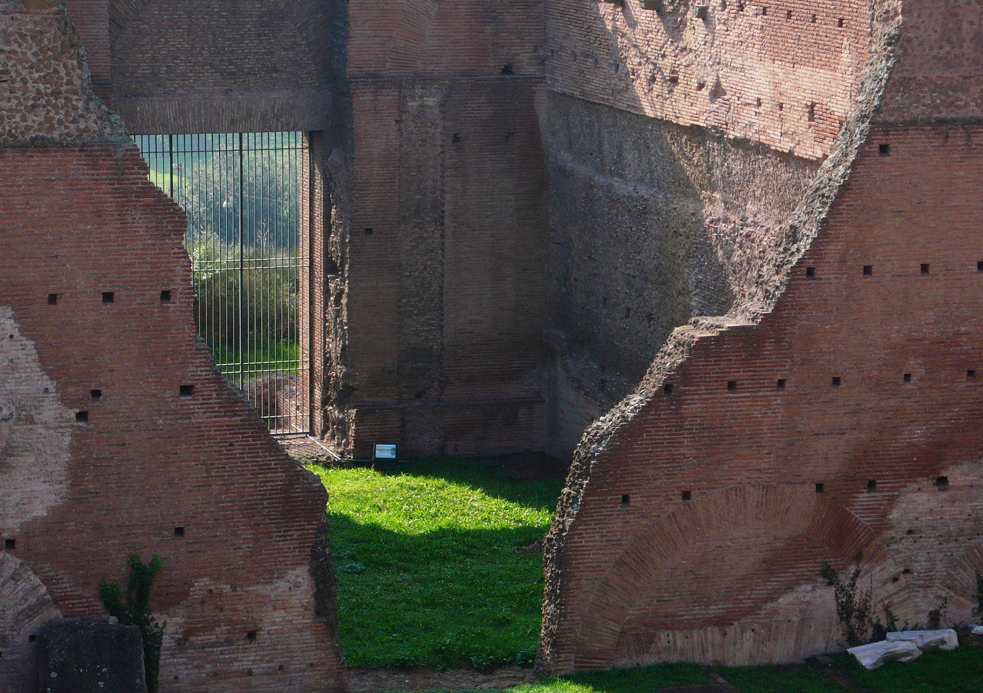 Portal at Domus Augustana, Rome