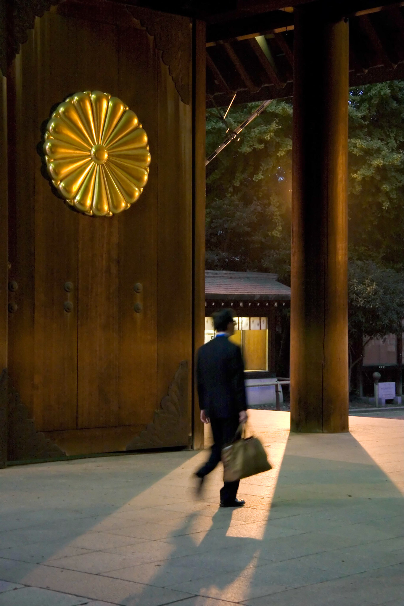 Man at Yasukuni Shrine, Tokyo