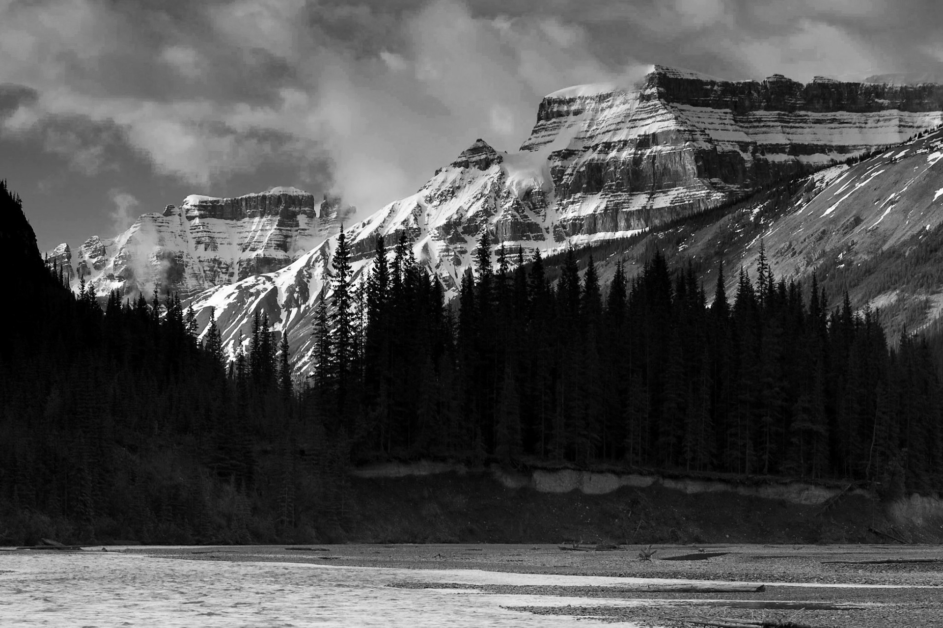 Mt. Amery, Banff National Park, Alberta