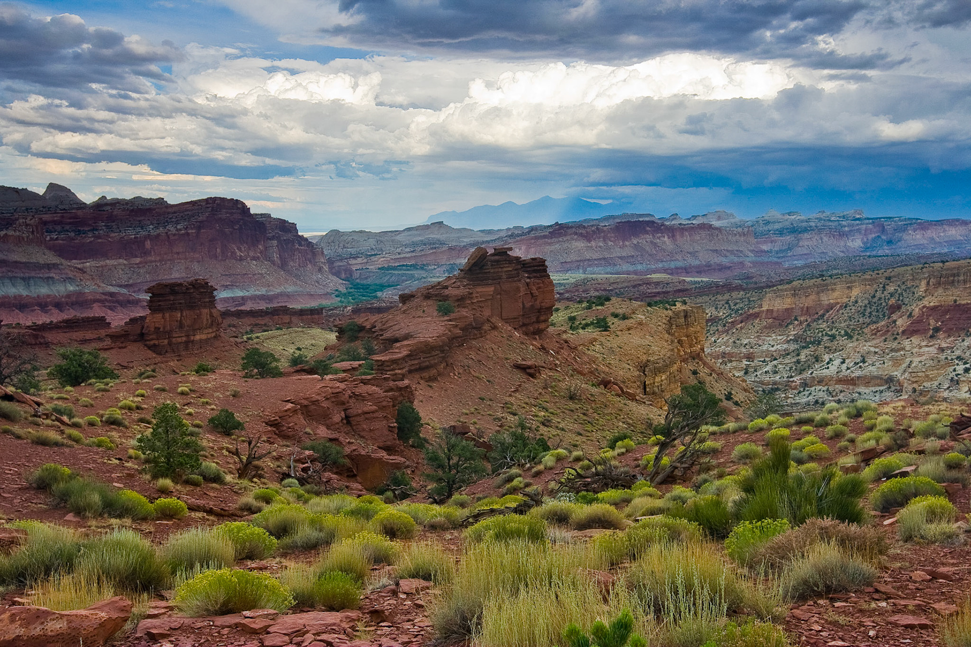 Sunset Point, Capitol Reef N.P., Utah