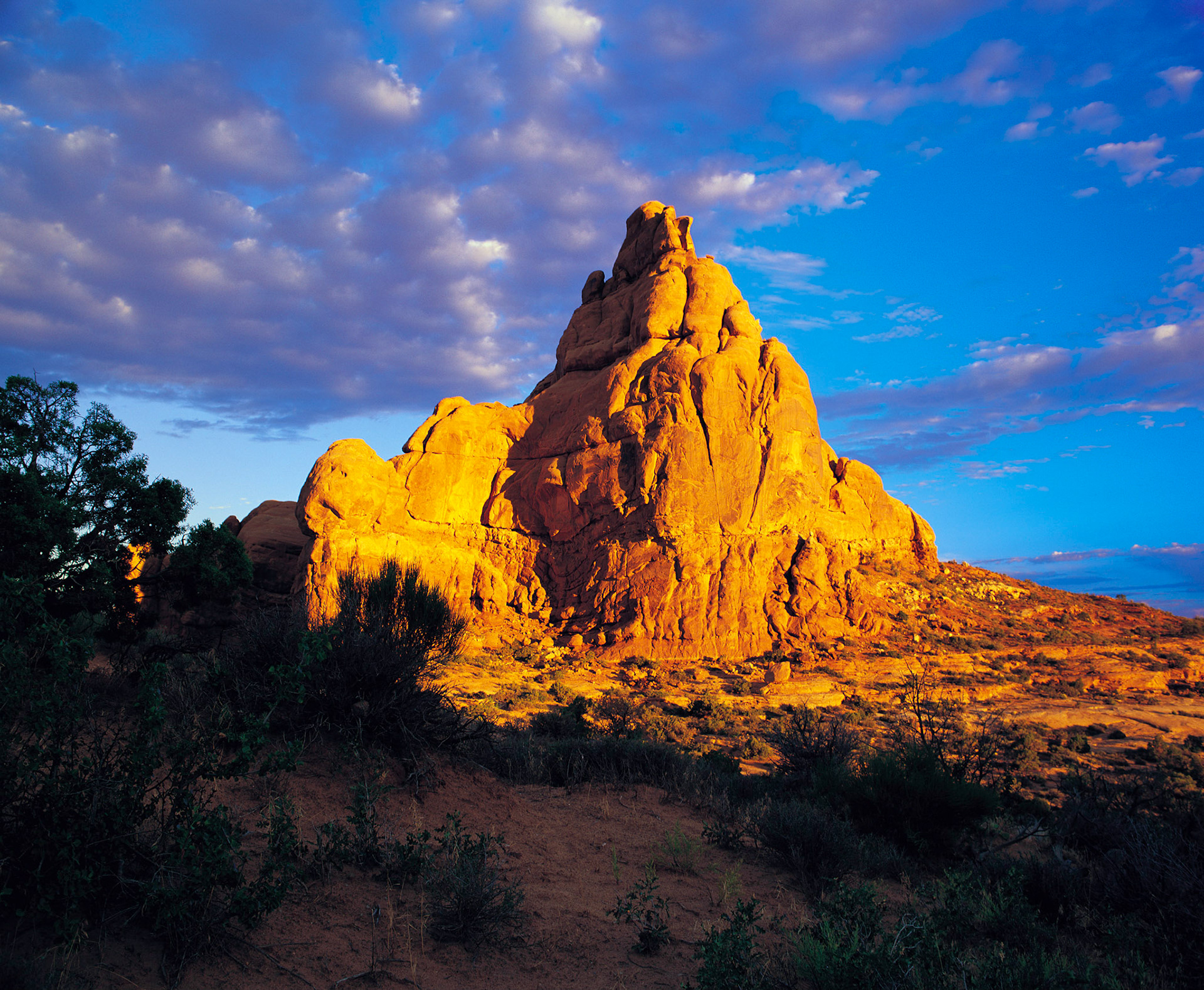 Ham Rock, Arches N.P., Utah