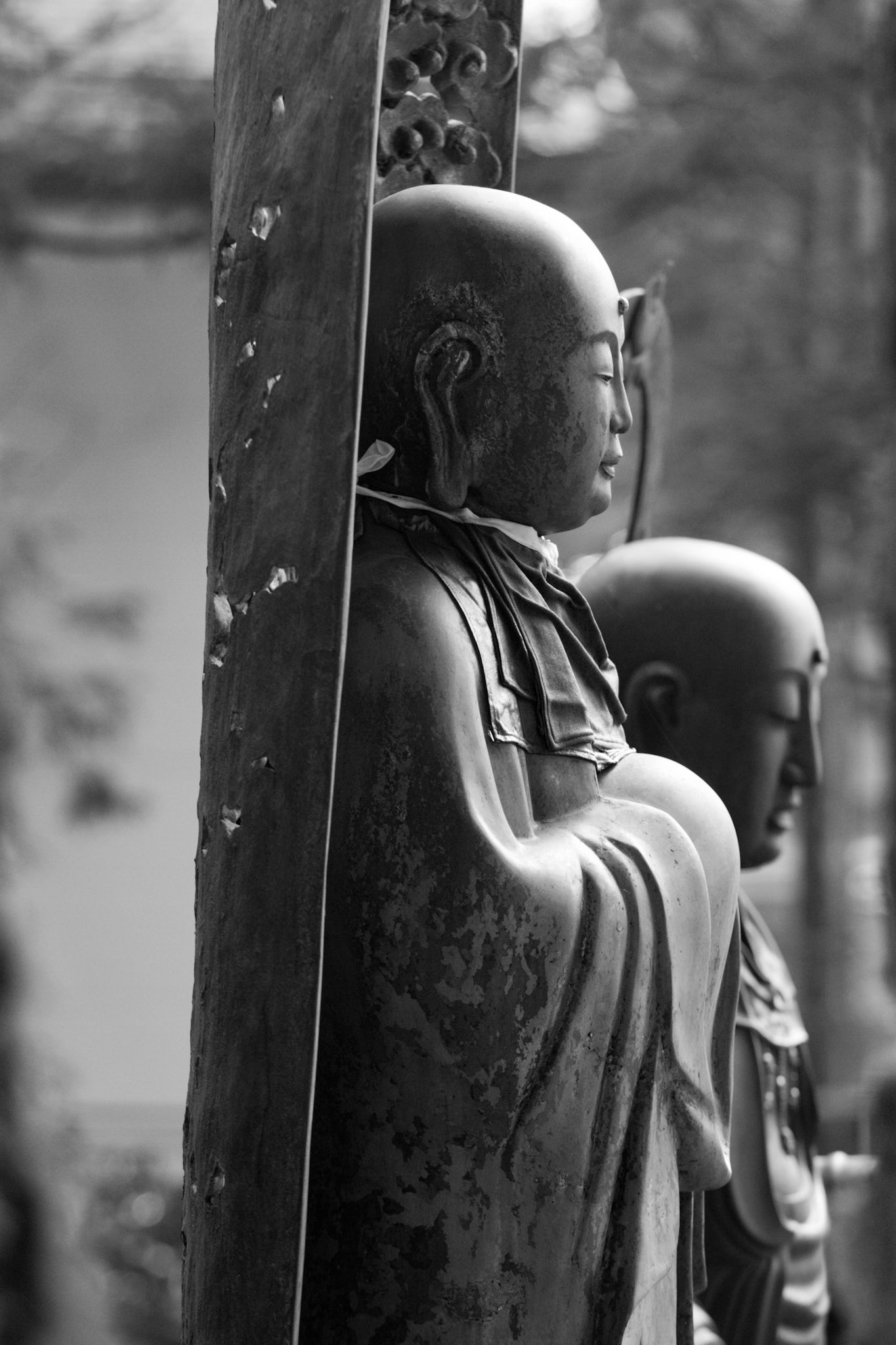 Boddhisattvas in Okunoin Temple, Koyasan, Nara Pref.
