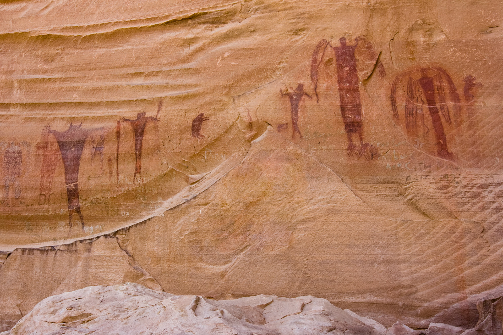 Buckhorn Wash Pictographs, San Rafael Swell, Utah