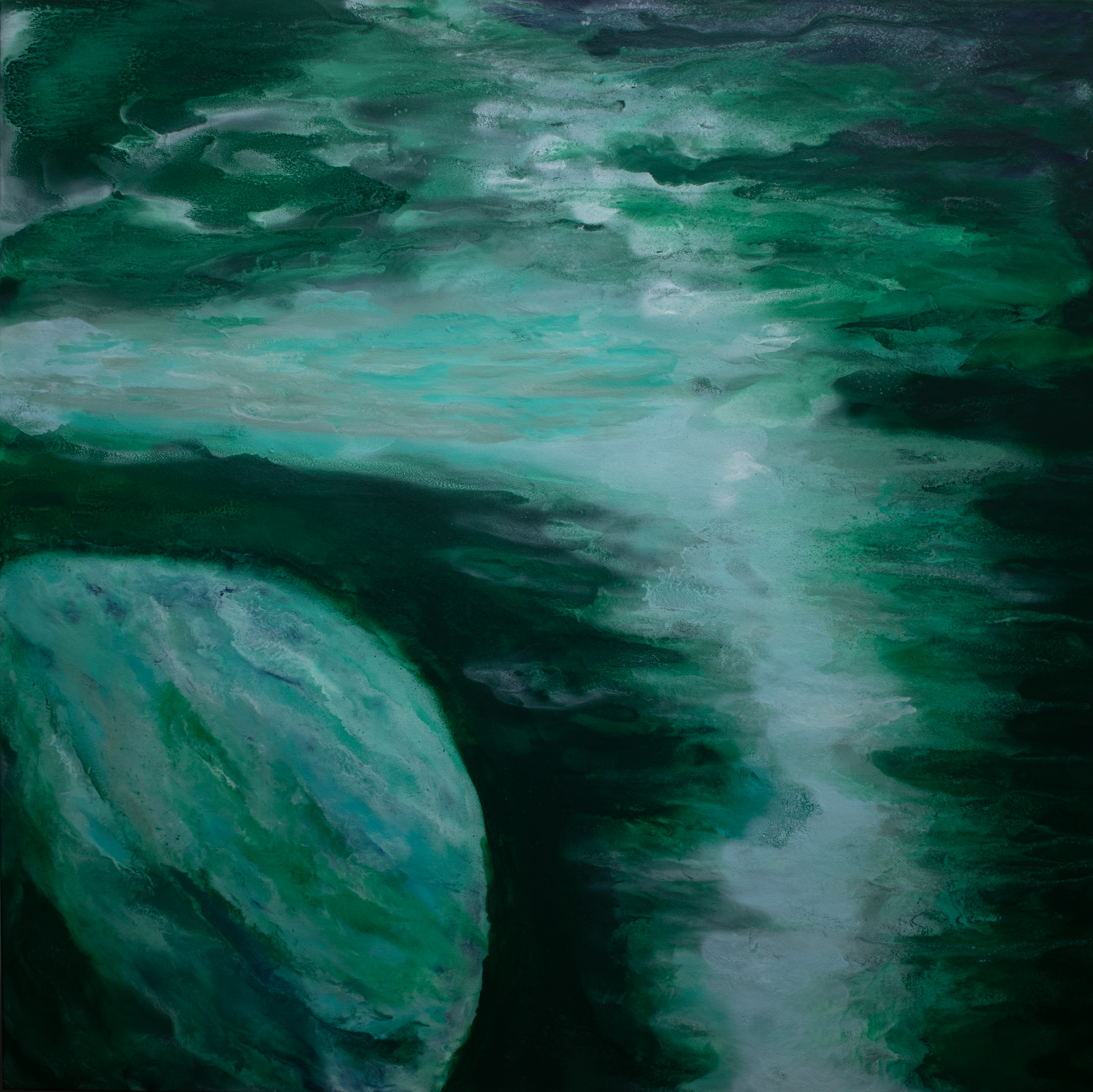 Next Planet, 36" x 36"