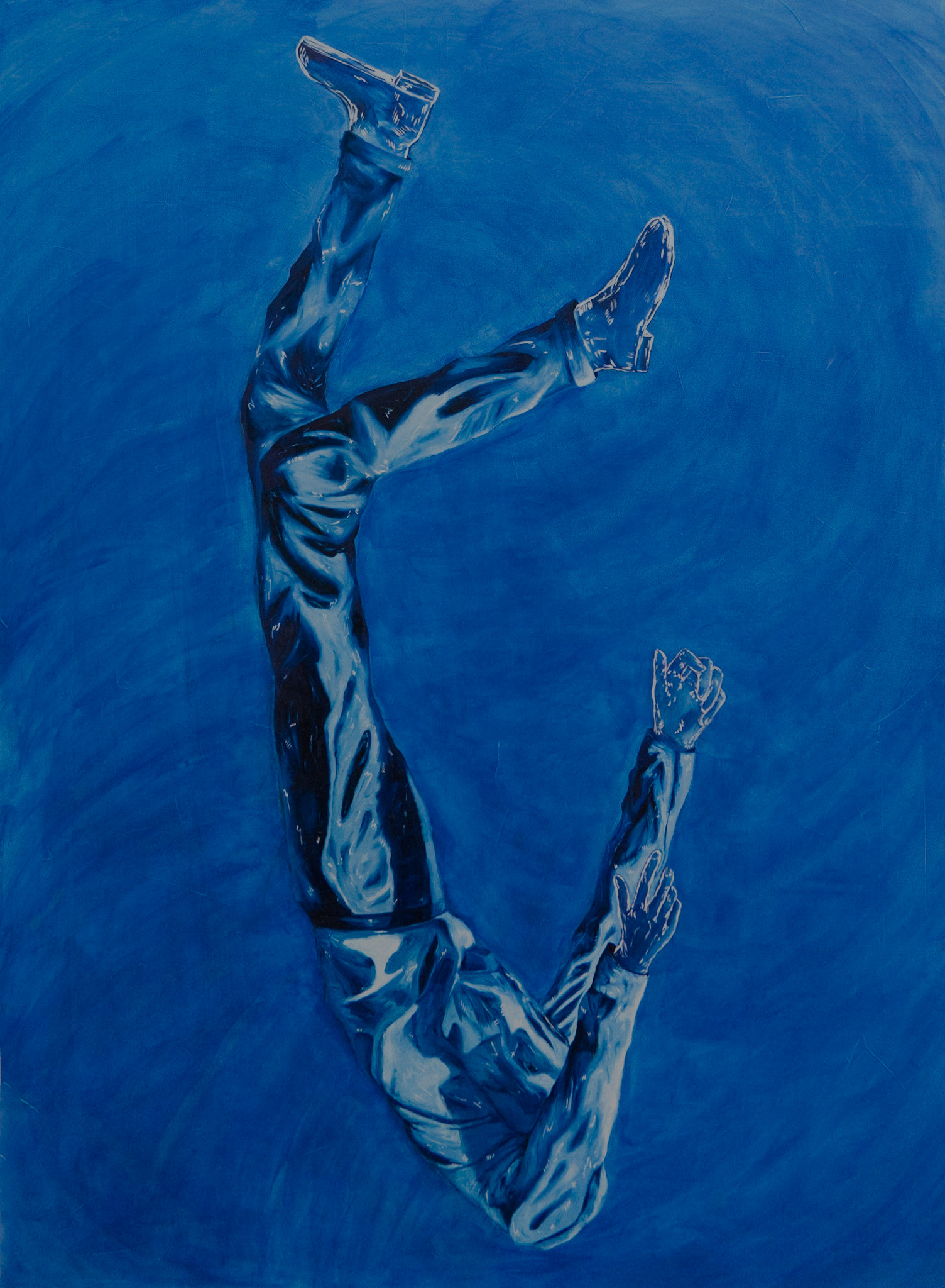 Floating | 100 x 200 CM | Oil on Canvas