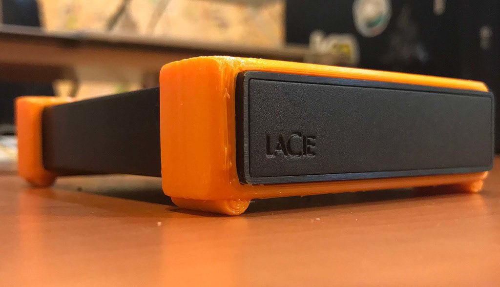 TPU straps for my HDD, to avoid overheating and scratching