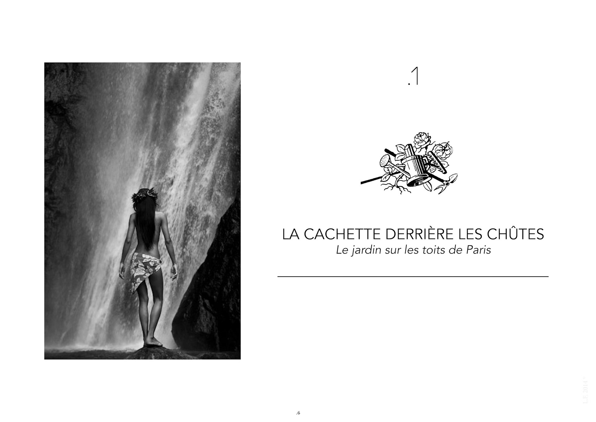 Projet 1 - La cachette derrière les chûtes