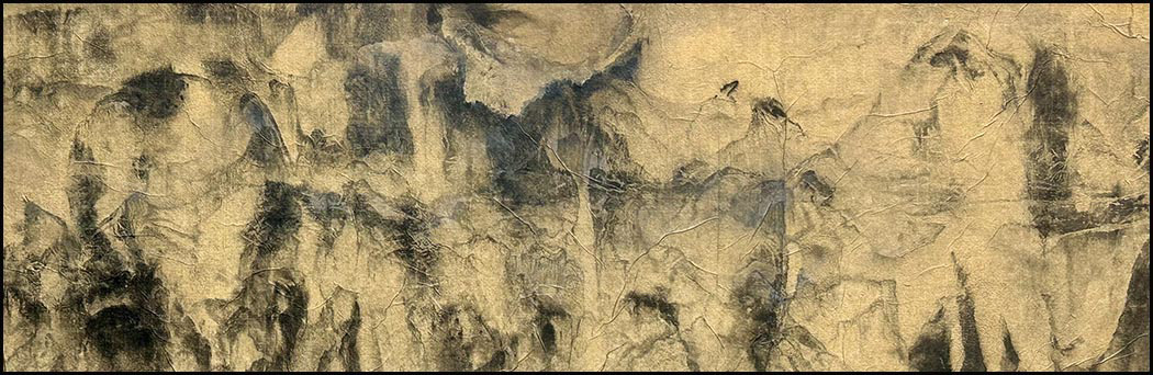 Earth Becoming Mist (2026): 12 x 36 inches