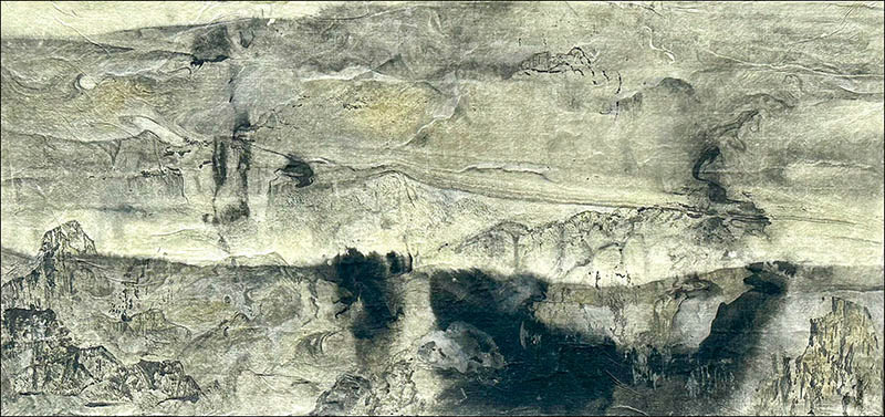 Meteorological Changes (2023): 13 x 27 inches