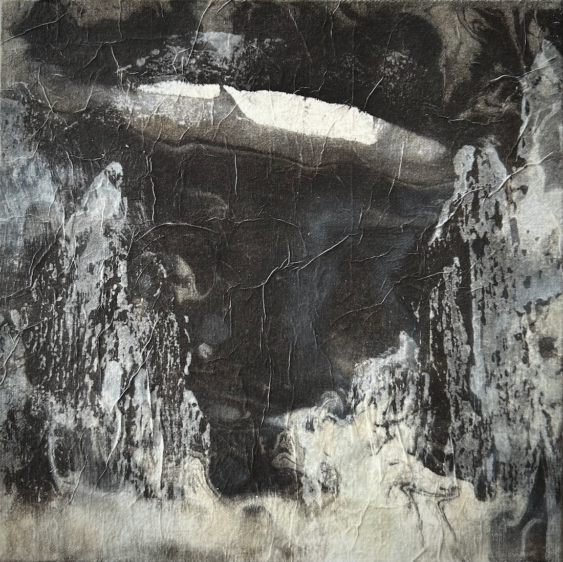 Deep Abyss (2024): 12 x 12 inches