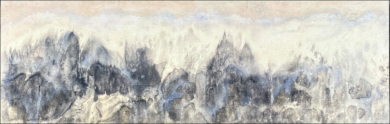 Unfurled Landscape (2021): 12 x 36 inches