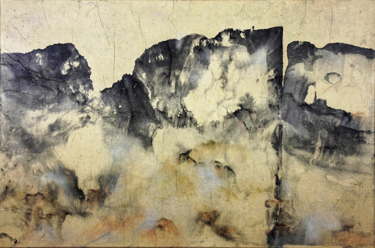 Ember Light I (2015): 24 x 36 inches
