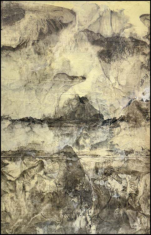 Tectonic Memory (2026): 40 x 26 inches