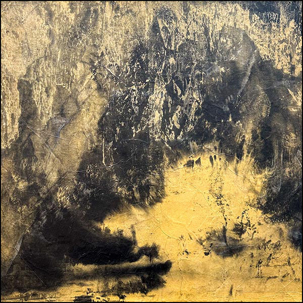 View Into A Gorge (2026): 26 x 26 inches