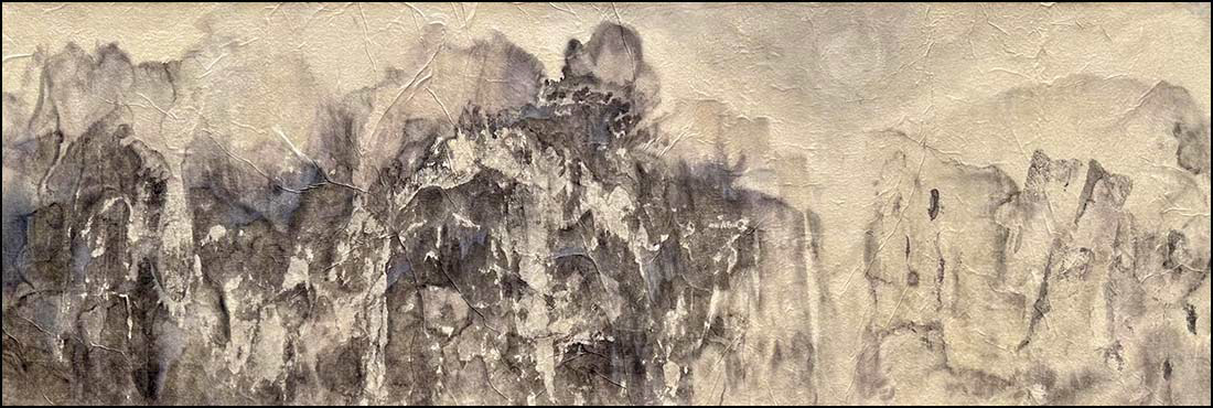 Unfurled Landscape II (2026): 13 x 38 inches