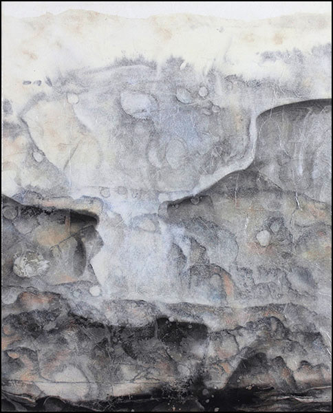Primordial Deep III (2017): 20 x 16 inches