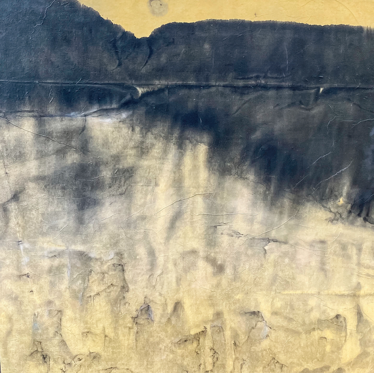 Dark Ember Light II (2020): 24 x 24 inches