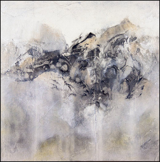 Glacial Divide III (2016): 18 x 18 inches