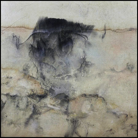 Selvedge I (2018): 18 x 18 inches