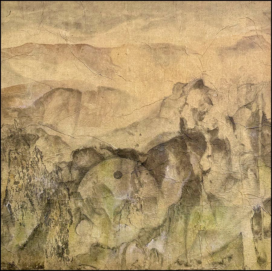 Inner Terrain (2026): 24 x 24 inches