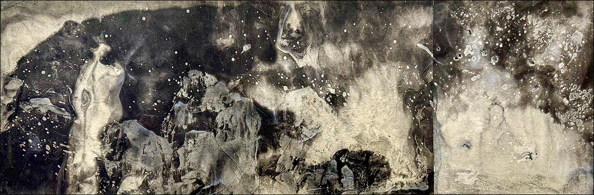 Between Earth & Sky (2025): 12 x 36 inches
