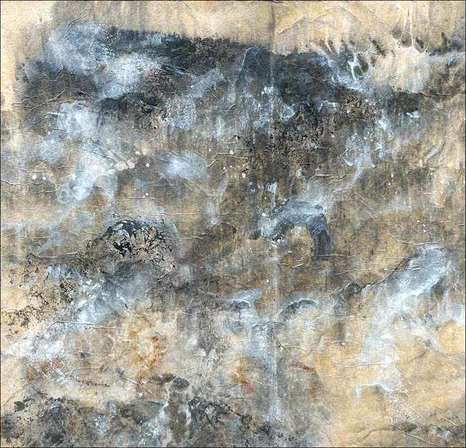 Turbulence (2024): 26 x 27 inches