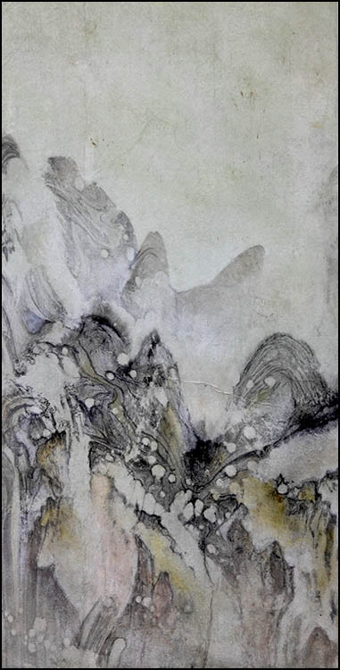 Celadon Landscape III (2017)20 x 10 inches