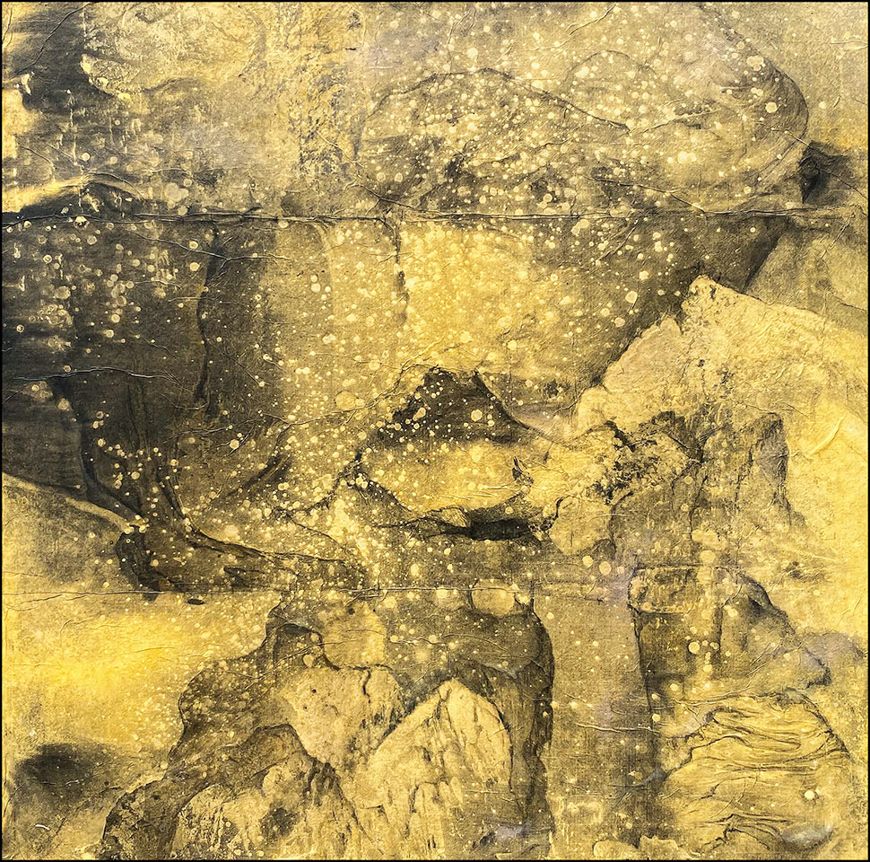 Constellation Mountain III (2021): 24 x 24 inches