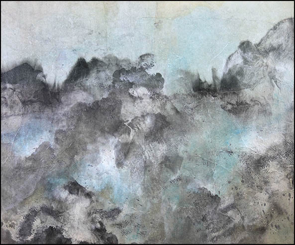 Ascending High IV (2017): 20 x 24 inches