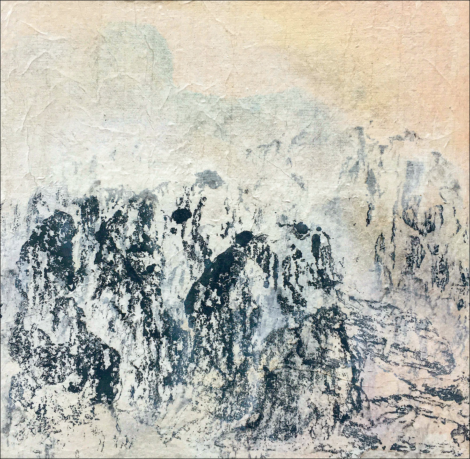Dawn Vista IX (2020): 12 x 12 inches