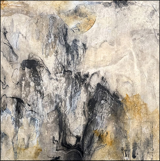 Dawn Unfolding (2023): 18 x 18 inches