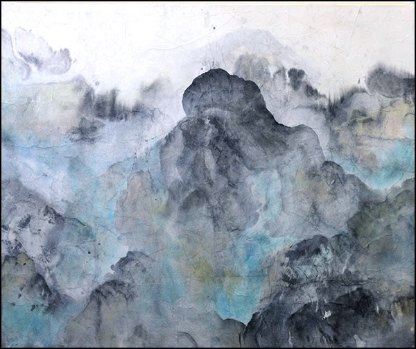 Water Scented Peak II (2016): 20 x 24 inches